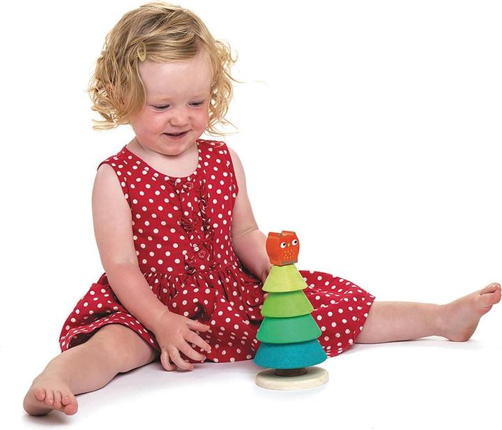 Actual product image Tender Leaf Toys Stacking game fir tree