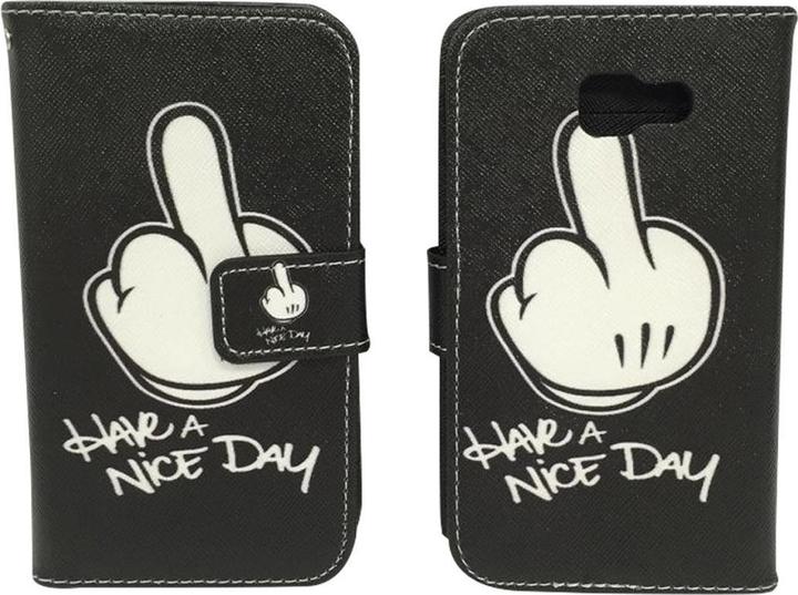 Produktbild König Design Schutz Handy Hülle für Samsung Galaxy A3 (2016) Case Cover Tasche Wallet Etui (Samsung Galaxy A3 (2016))