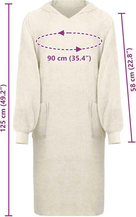 Immagine prodotto vidaXL Baumwollrobe