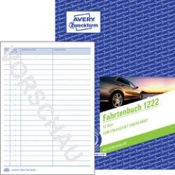 Image du produit Avery Formulaire carnet de route, voiture avec décompte annuel 223-5 DIN A5 1x 40 pages (40x)
