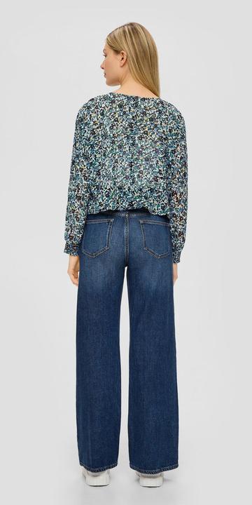 Image du produit S.Oliver Bluse Langarmbluse mit All-over-Print (46)