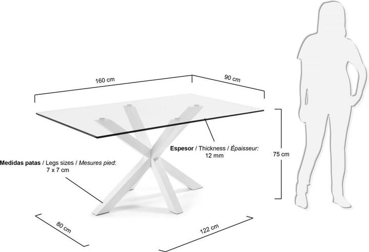 Actual product image Kave Home Arya (90 x 160 cm)