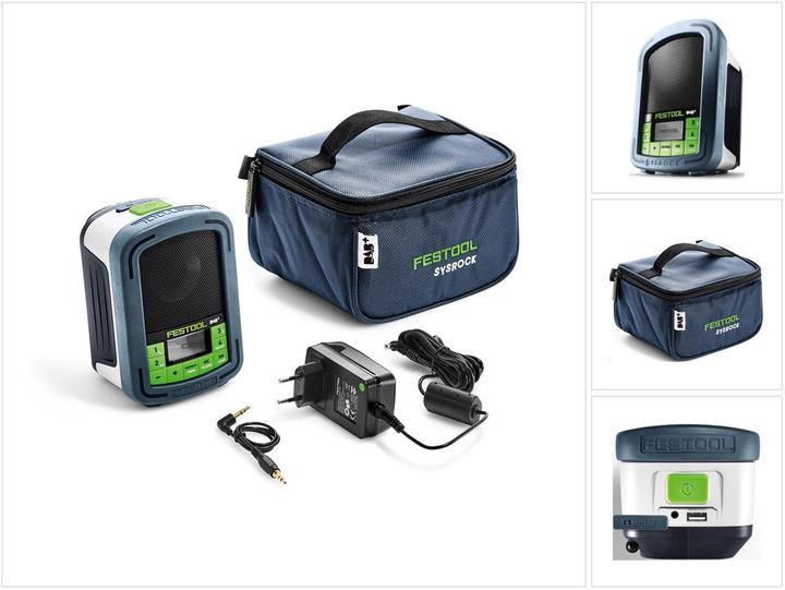 Produktbild Festool Digitalradio BR 10 DAB+ (DAB+, FM, Bluetooth)
