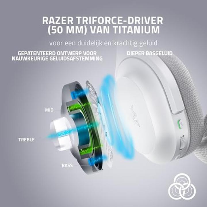 Actual product image Razer Barracuda (Wireless, Cable)