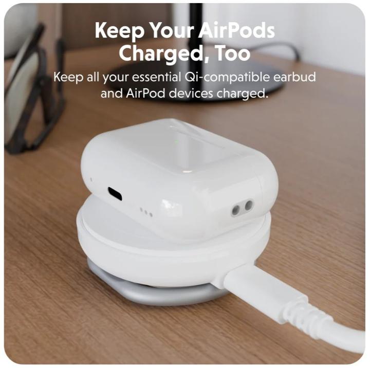 Image du produit Targus Support de charge magnétique Qi2 3-en-1 WH (15 W)