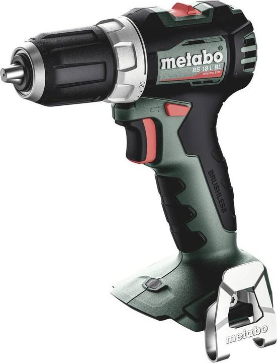 BS 18 L BL accuboormachine, Handmatig, Riemhaak en bit depot, SDS-plus verwisselbare klauwplaat
