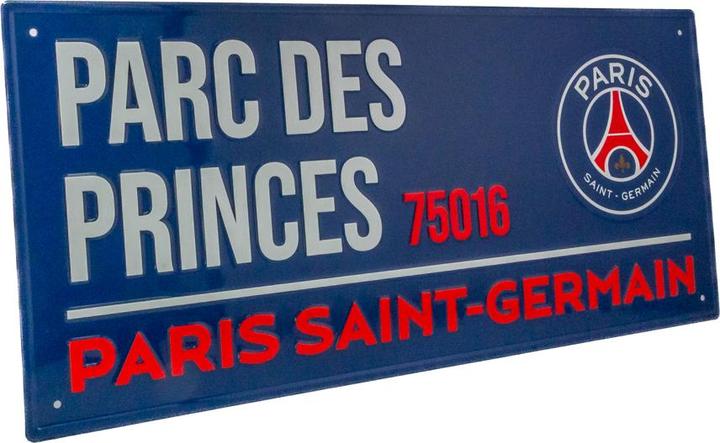 Produktbild Paris Saint Germain Tafel Parc Des Princes 75016 Strassenschild (40 x 18 cm)