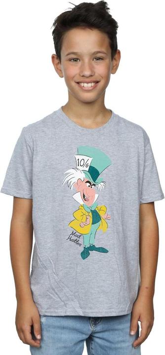 Produktbild Disney Jungen Alice im Wunderland Mad Hatter Klassisches TShirt (152, 158)