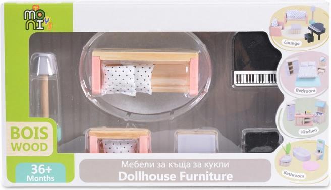 Image du produit Moni meubles de poupées bois Salon