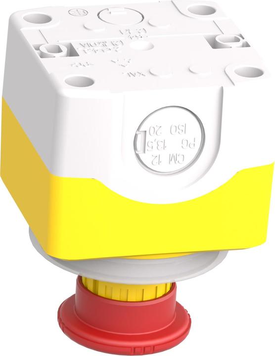 Actual product image Schneider Electric Emergency stop button Illuminated off/emergency stop in housing