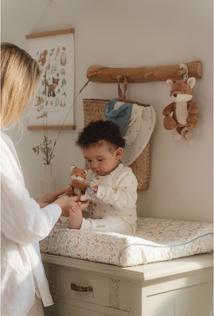 Actual product image Little Dutch Ring rattle fox Forest Friends