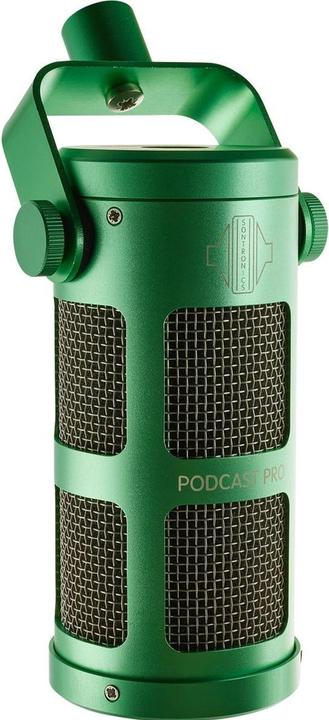 Actual product image Sontronics PODCAST PRO GREEN - Microphone dynamiczny