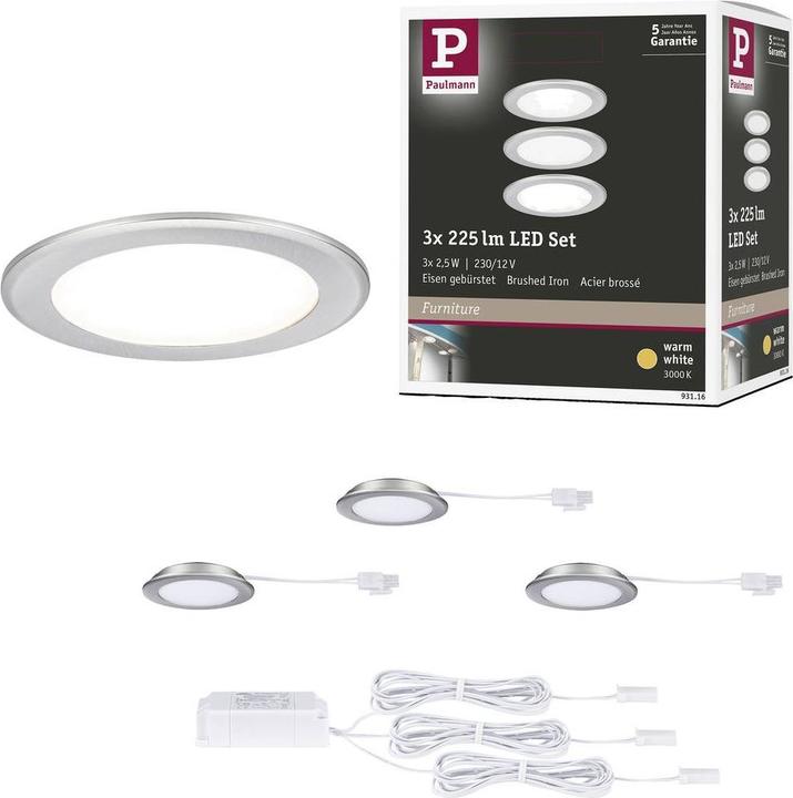 Produktbild Paulmann Möbeleinbauleuchte (225 lm)