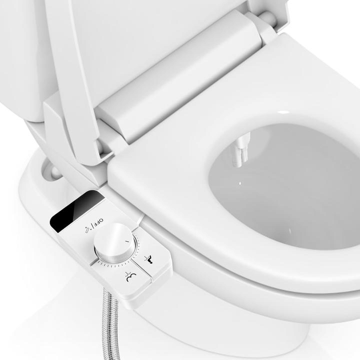 Nviyam Bidet Toilettenaufsatz mit Doppeldüsen