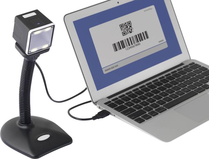 Produktbild Renkforce 2D Barcode-Scanner (1D-Barcodes, 2D-Barcodes)