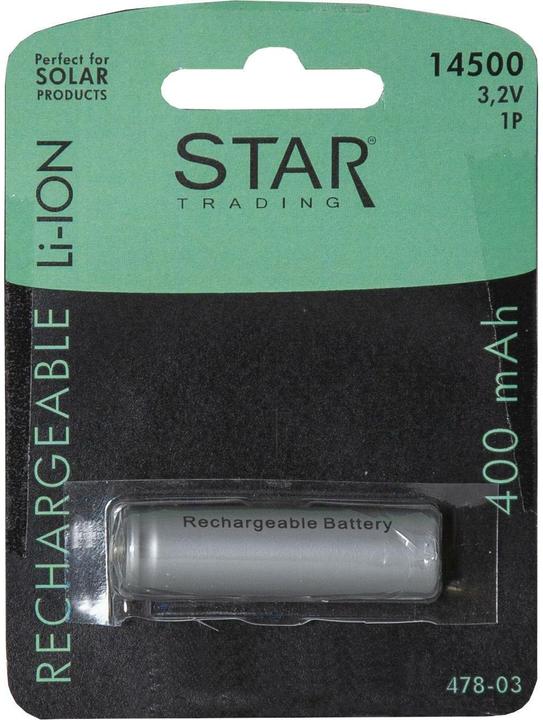 Actual product image Star Trading Battery (1 pcs., AA, 400 mAh)