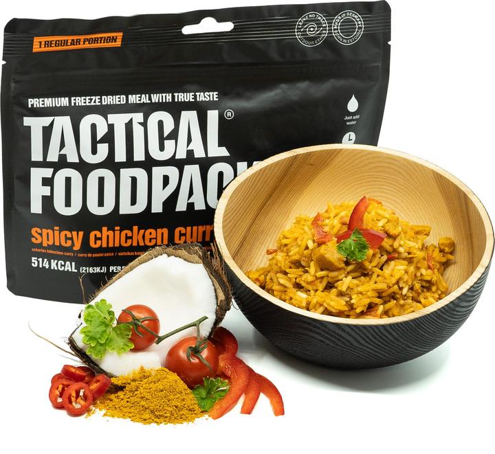 Actual product image Tactical Foodpack Spicy chicken curry (120 g)