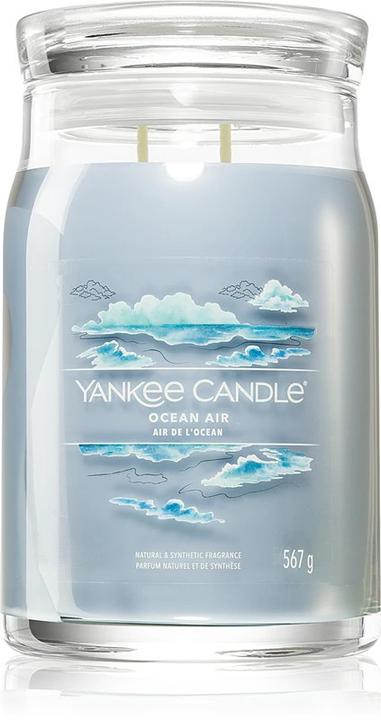 Actual product image Yankee Candle Duftkerze Ocean Air Signature Large Jar