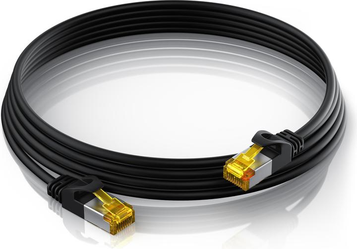 Produktbild Primewire Netzwerkkabel CAT.7, RJ-45, Ethernet, Slim Patchkabel Cat 7, Gigabit Kabel, 10000 Mbit LAN Kabel (U/FTP, CAT7, 2 m)