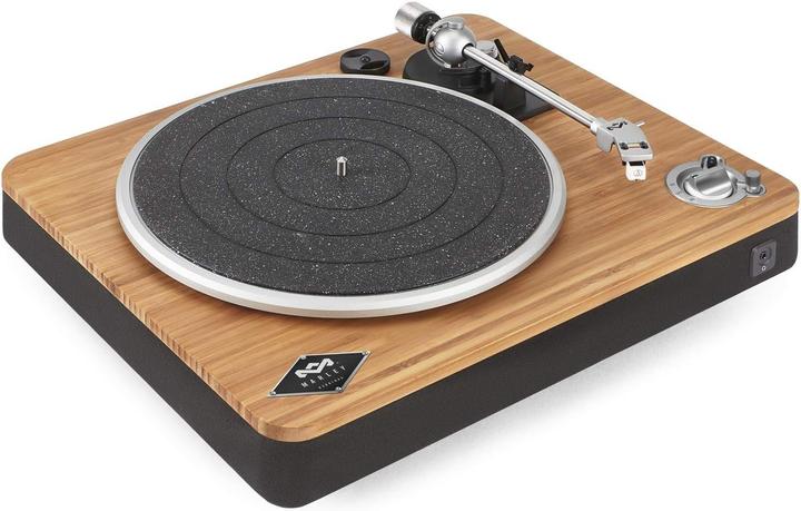 House of Marley Drahtloser Plattenspieler mit Bluetooth, USB-Aufnahme und nachhaltiger Bauweise (Manuell)