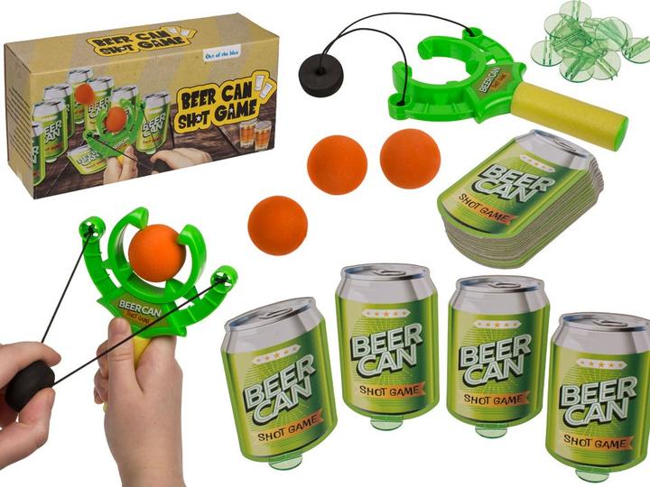 Magni Shooting beer cans drinking game