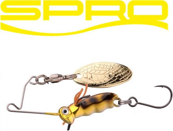 Spro Larva Micro Spinnerbait mit Einzelhaken (4 cm)