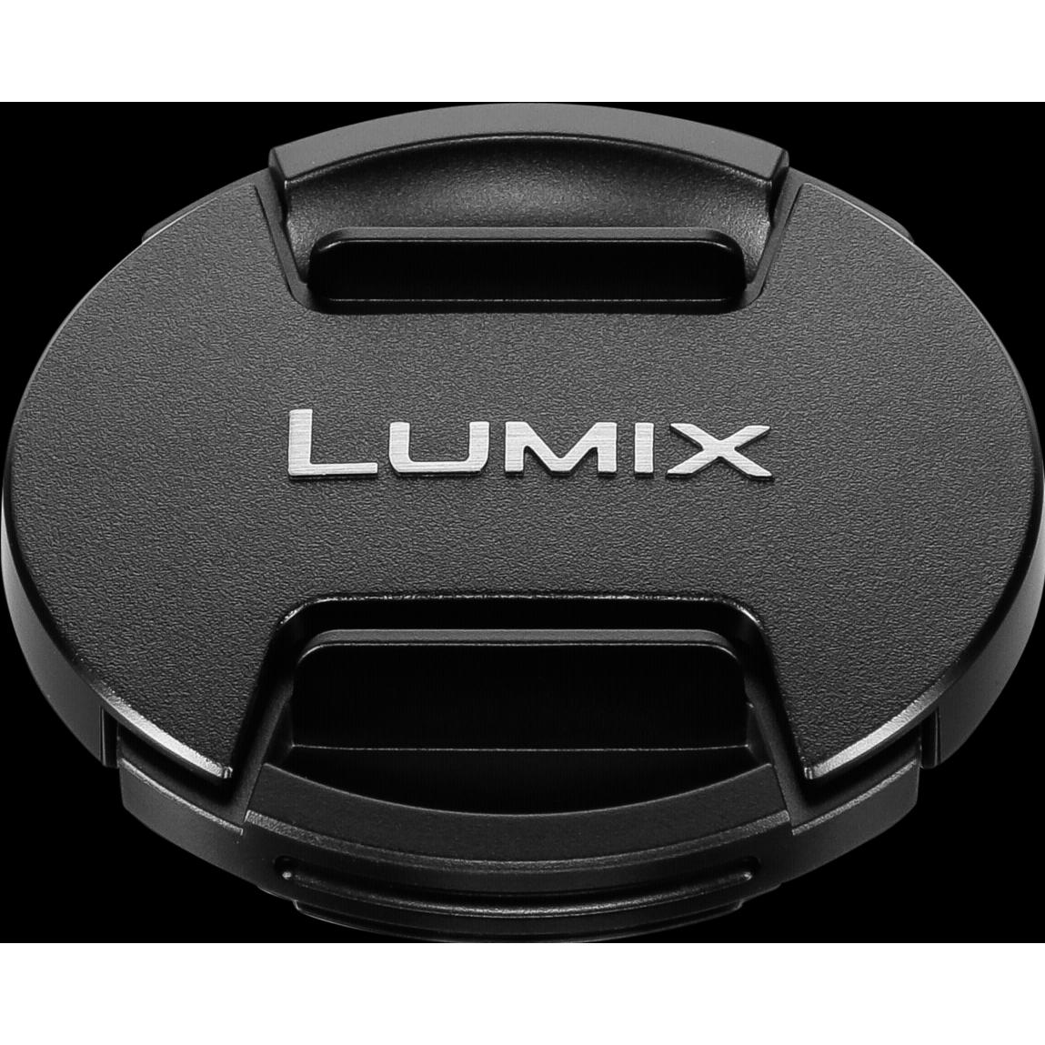 Panasonic DMW-LFC58AGU LUMIX G Objektivdeckel (58 mm), Objektivdeckel, Schwarz