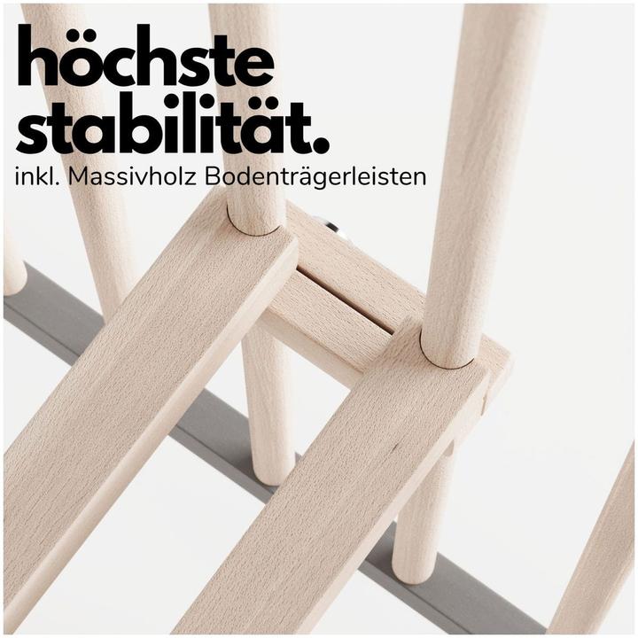 Image du produit Sämann Parc Premium avec barreaux amovibles (120 cm, 120 cm, Hêtre)