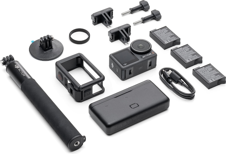 DJI Osmo Action 3 Adventure Combo (24p, Bluetooth, WLAN)
