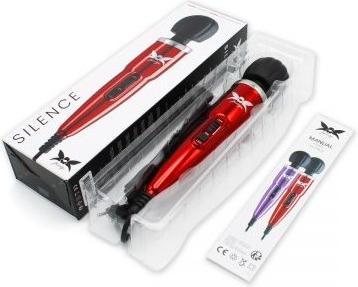 Actual product image Pixey Silence Cherry Wand-Massagegerät