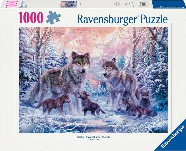 Image du produit Ravensburger Arktische Wölfe (1000 pièces)