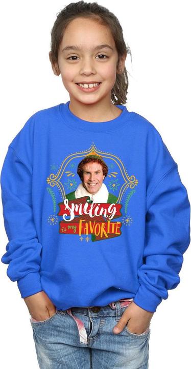 Produktbild Elf Buddy Smiling Sweatshirt Mädchen (116)