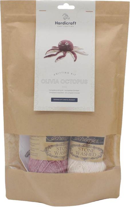 Actual product image Hardicraft Olivia Octopus - knitting set