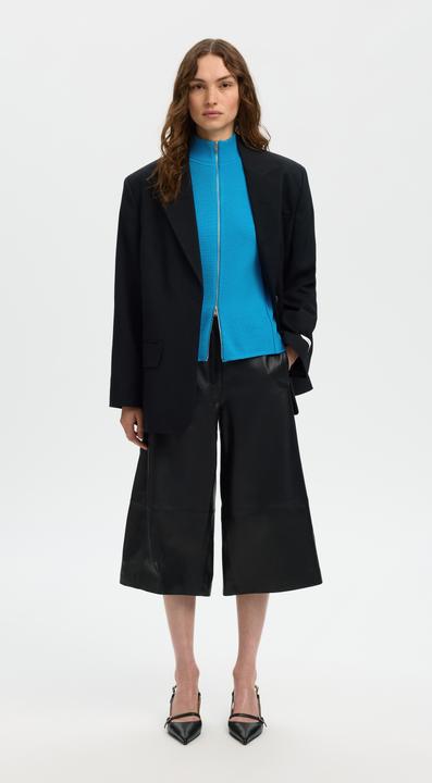 Produktbild Selected 100% Merinowoll Strickjacke mit Reissverschluss (S)