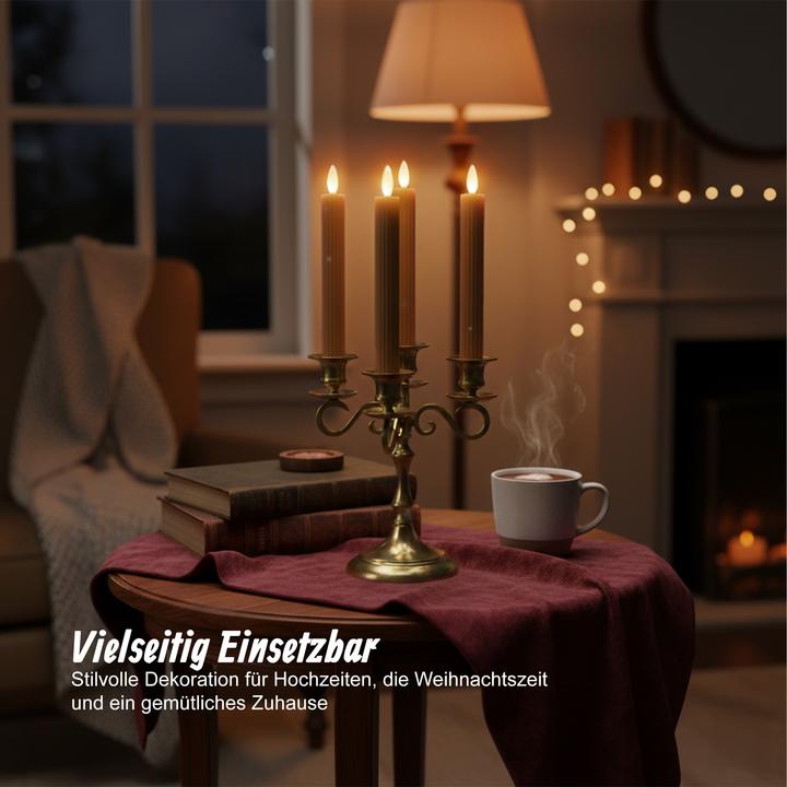 Productafbeelding Relaxdays 6x LED-Stabkerzen (6x)