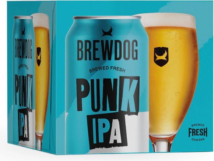 Produktbild BrewDog Punk (4 x 33 cl)