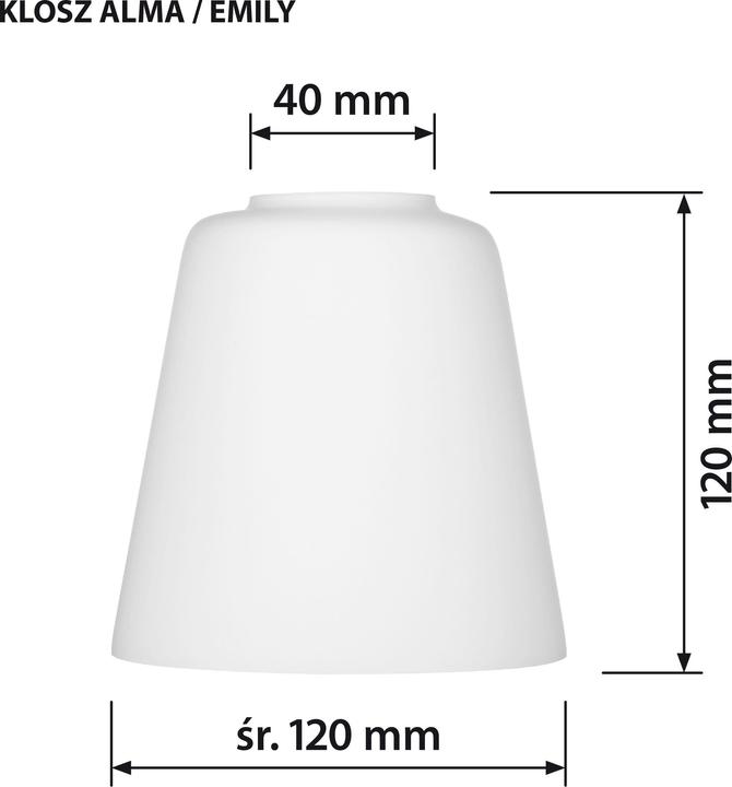 Produktbild Activejet Klosz do lampy ALMA