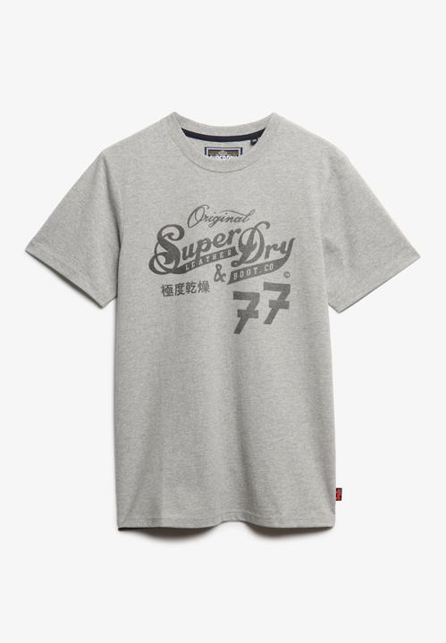 Produktbild Superdry Leather & Boot Co Script T-Shirt (L)