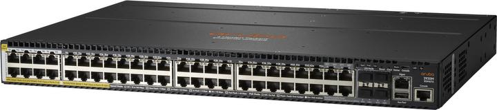 Produktbild HPE E Aruba Switch 1 Slot, PoE, Layer 3, 10 Chassis Backplane Stacking, Static, RI (36 Ports)