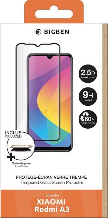Produktbild Bigben Gehärtetes Glas-Folie (1 Stk., Xiaomi Redmi A3)