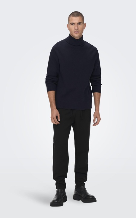 Image du produit Only & Sons Pull à col haut en maille (XXL)