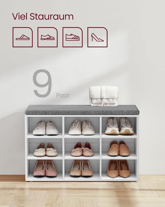 Actual product image Vasagle Benchy (78.5 x 30.5 x 48 cm)