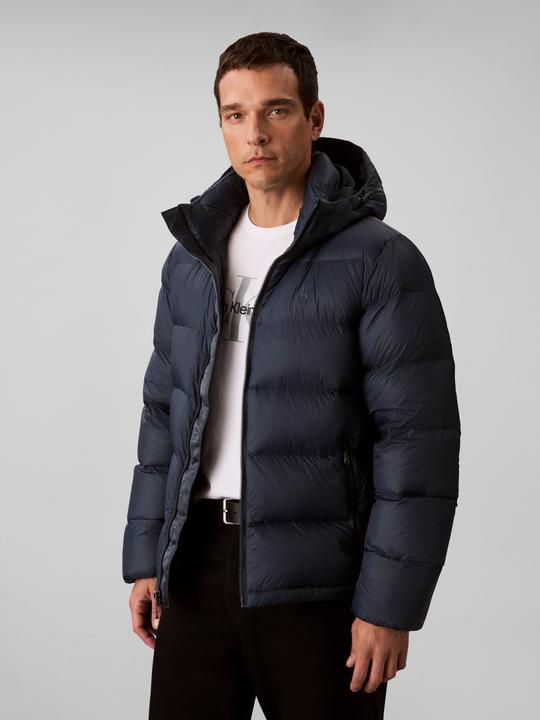 Produktbild Calvin Klein Jeans Ls Nylon Zip Off Hood Down Puffe (L)