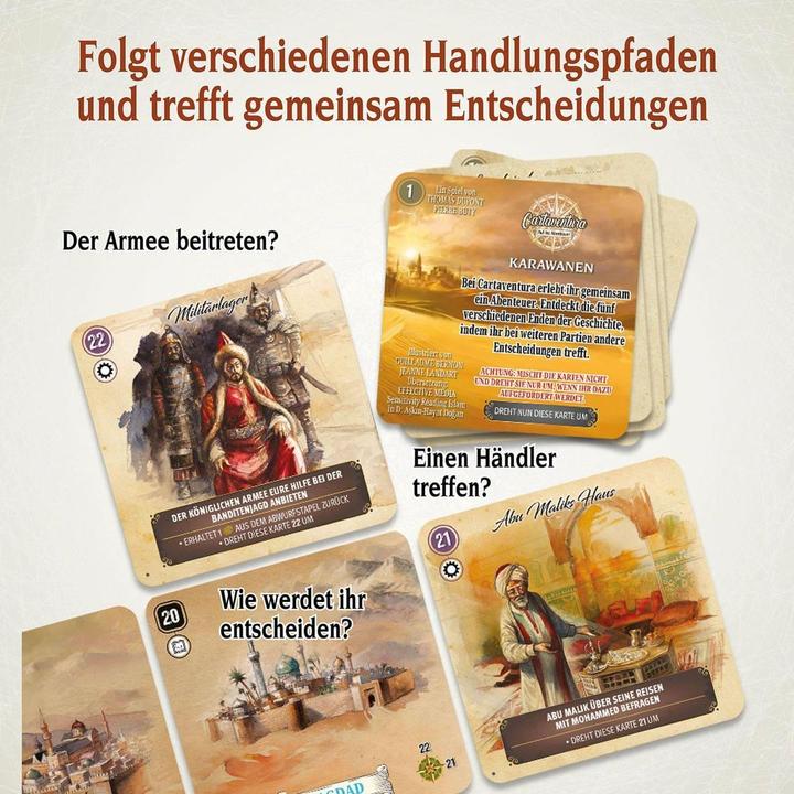 Actual product image Kosmos Cartaventura Caravans (German)