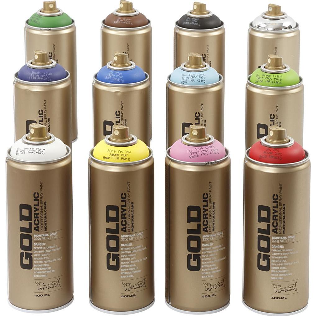 Montana, Colore + Vernice per fai da te, Spray Paint (400 ml)