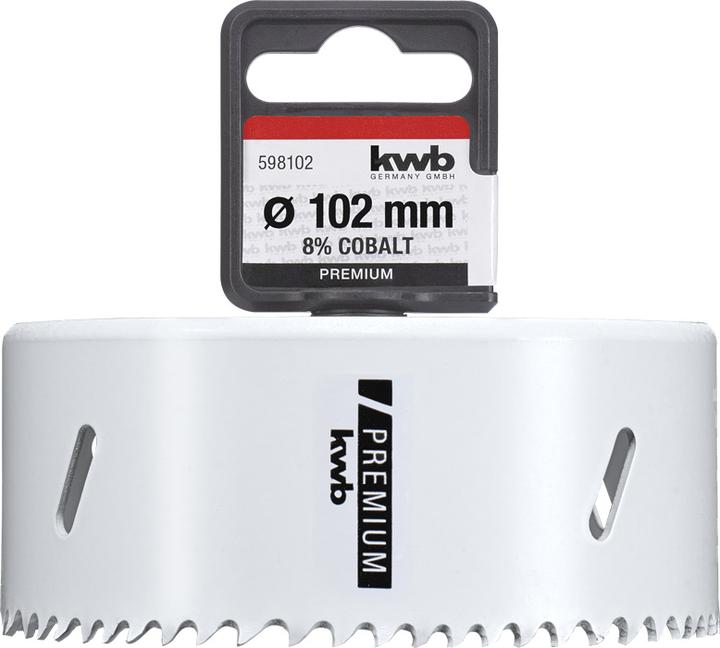 Image du produit kwb Scie cloche bimétallique Hss102Mm (102 mm)