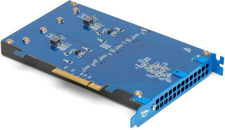 Produktbild OWC 16.0TB Accelsior 4M2 PCIe M.2 NVMe SSD Adapter Card (16000 GB, PCI-Express)