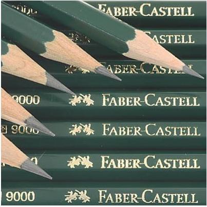 Produktbild Faber-Castell Bleistift CASTELL 9000 (6B, 1 x)