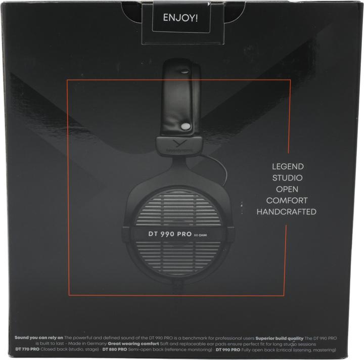 Produktbild Beyerdynamic DT 990 PRO (Keine Geräuschunterdrückung, Kabelgebunden)