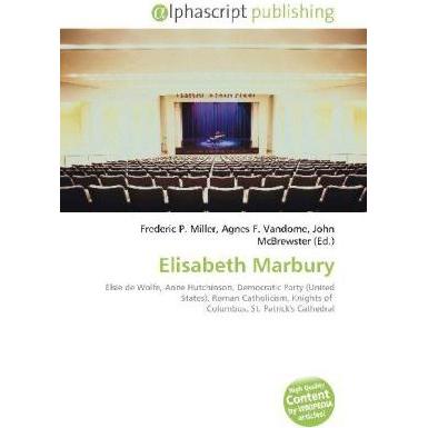 Elisabeth Marbury, Fachbücher